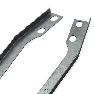 Tailgate Side Seal Retainers | Stainless, PAIR | 69-77 Ford Bronco